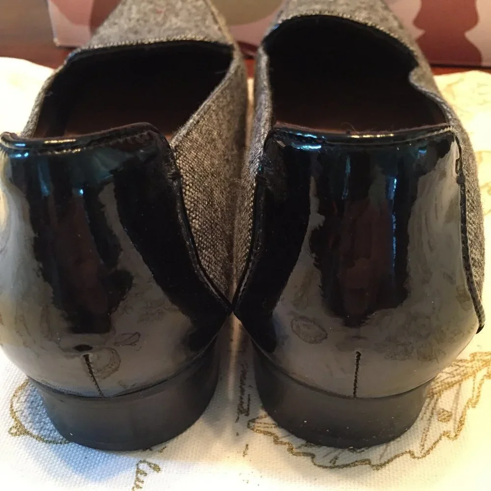Clarks Artisan Gray Tweed Loafers Size 10M